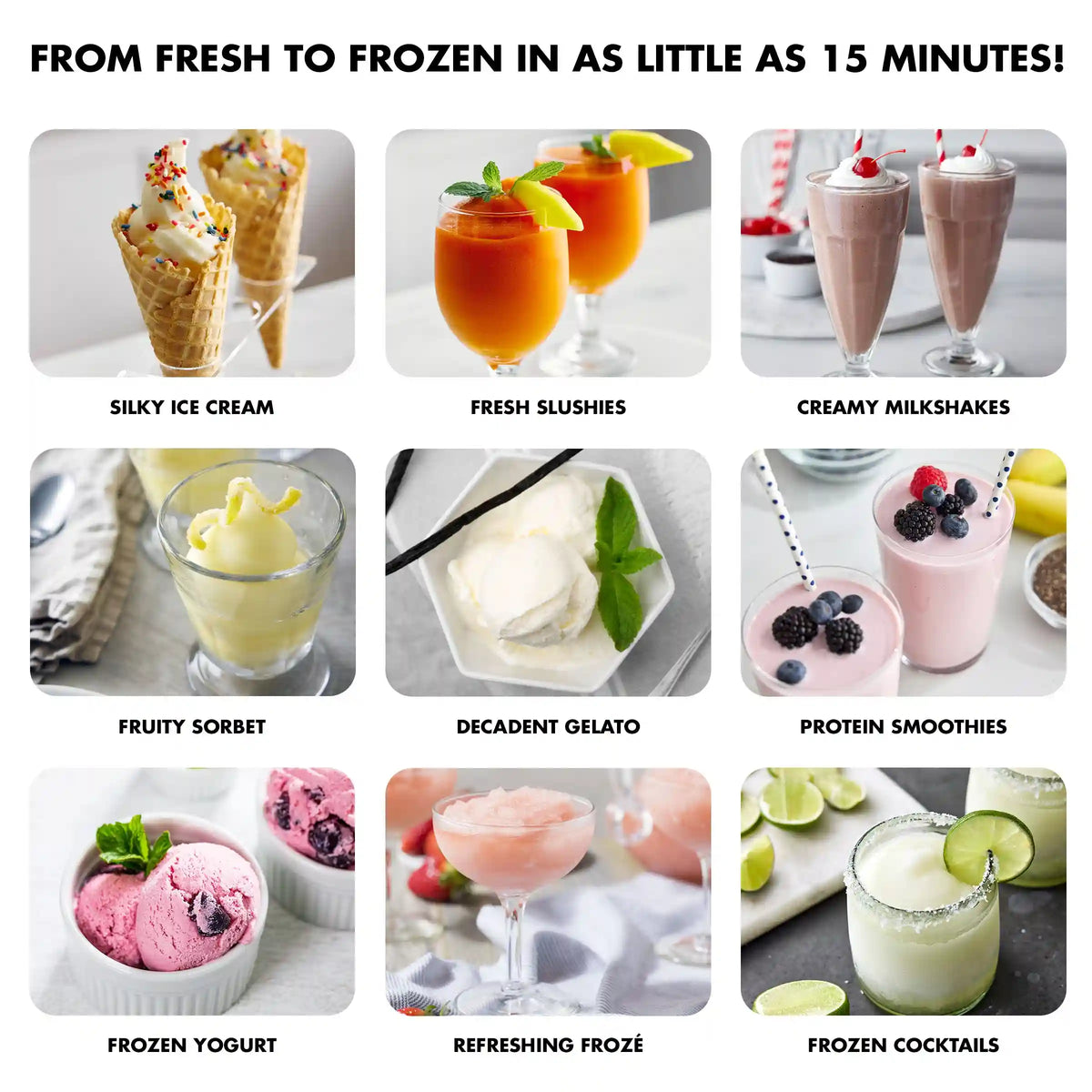 Frost Pro 16-in-1 Ice Cream, Gelato & Frozen Drink Maker | Pistachio