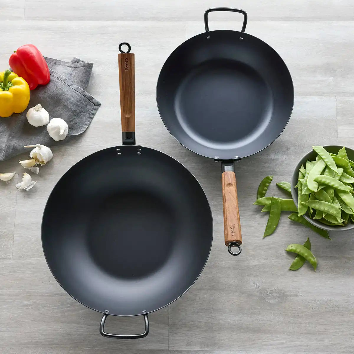 Kyoto Carbon Steel 12" Wok