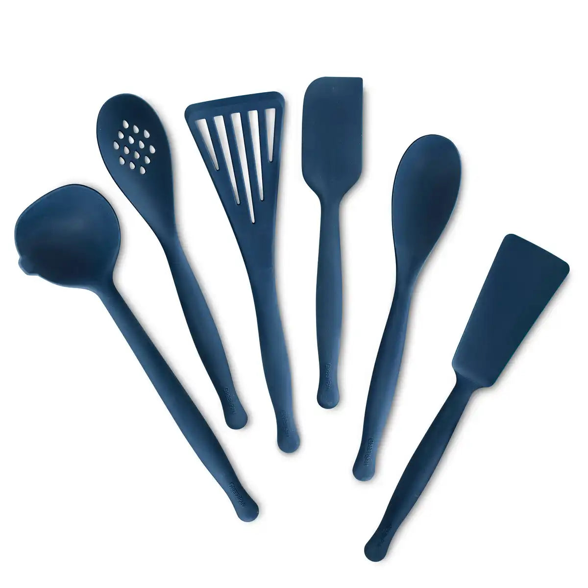 Premiere Silicone 6-Piece Utensil Set | Oxford Blue