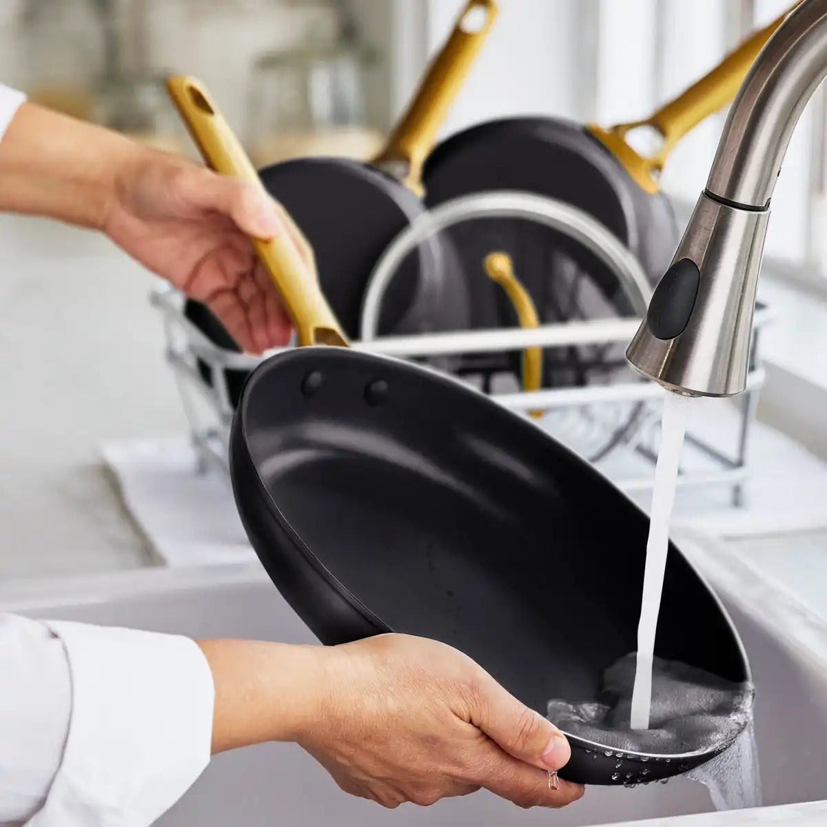 Reserve Ceramic Nonstick 5-Piece Cookware Set | Black