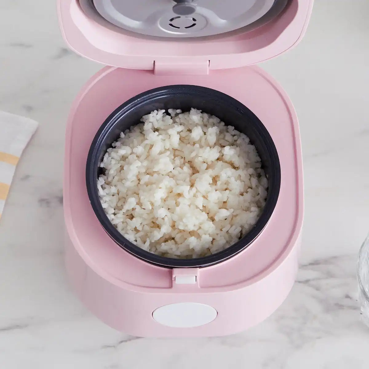 GreenLife 4-Cup Rice & Grains Cooker | Pink