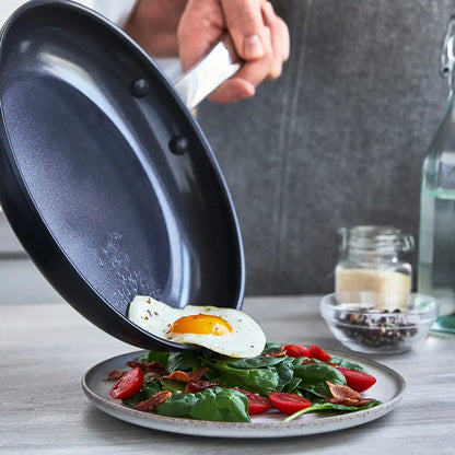 Chatham Black Ceramic Nonstick 10" and 12" Frypan Set