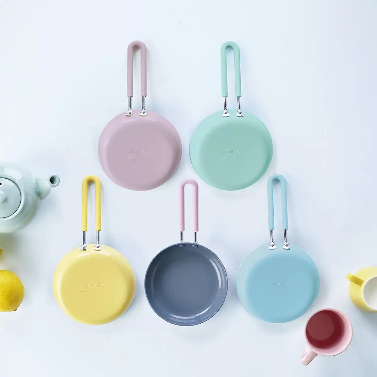 Mini Ceramic Nonstick 5" Frypan | Pink