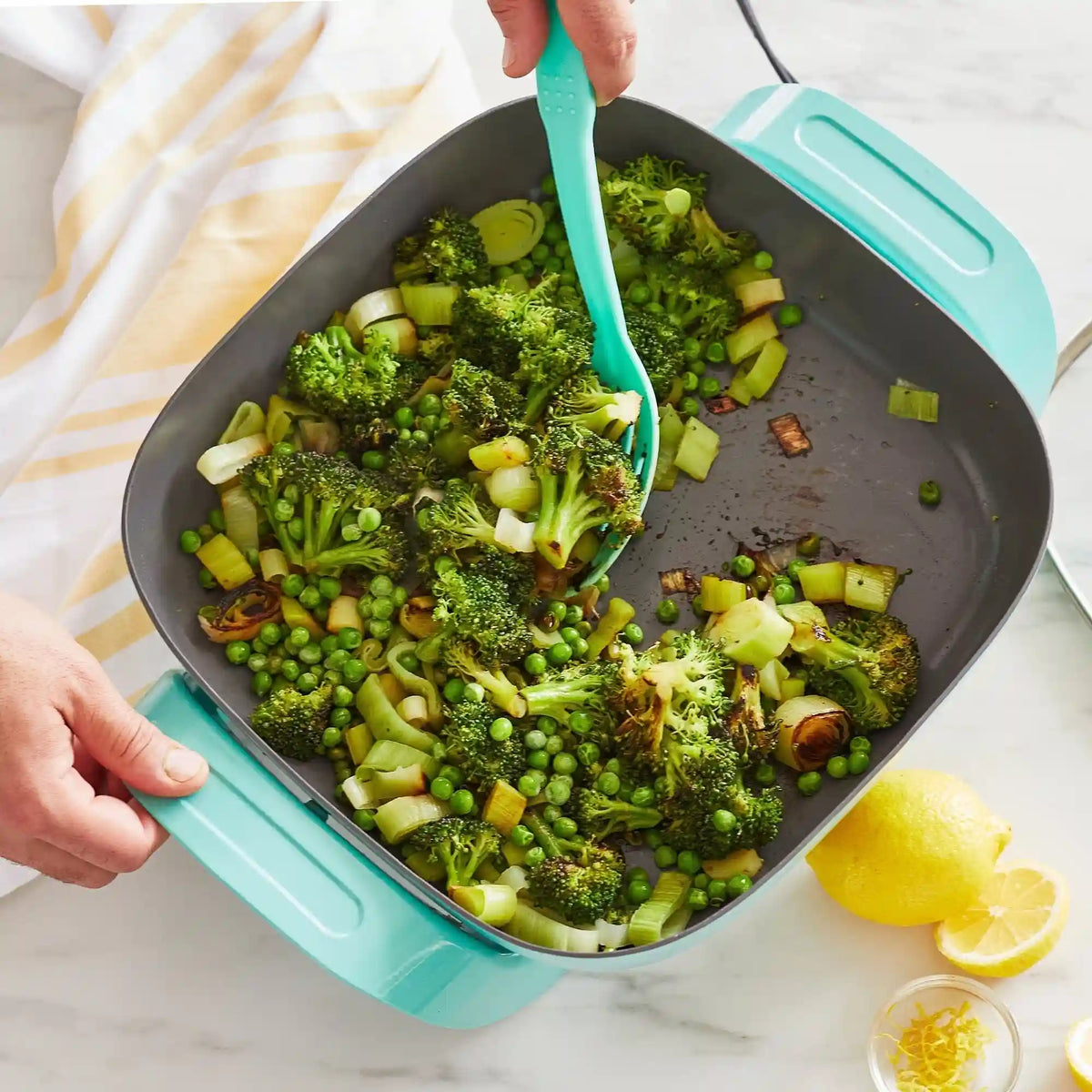 GreenLife Electric Skillet | Turquoise