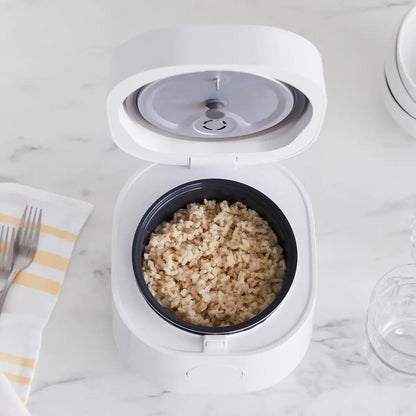 GreenLife 4-Cup Rice & Grains Cooker | White