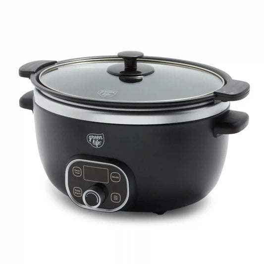 GreenLife Healthy 6-Quart Slow Cooker | Black