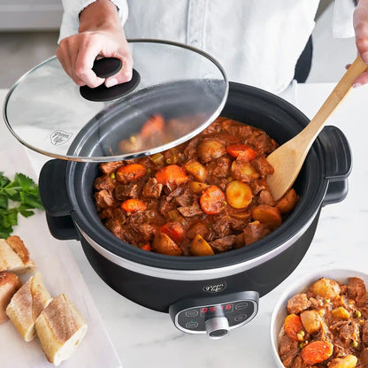 GreenLife Healthy 6-Quart Slow Cooker | Black