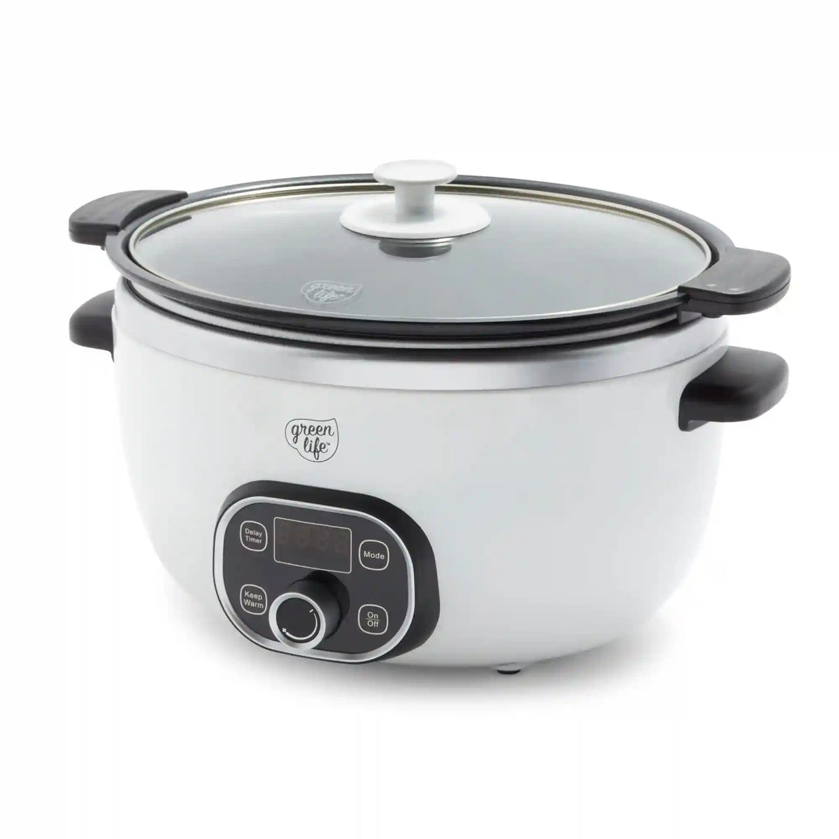 GreenLife Healthy 6-Quart Slow Cooker | White