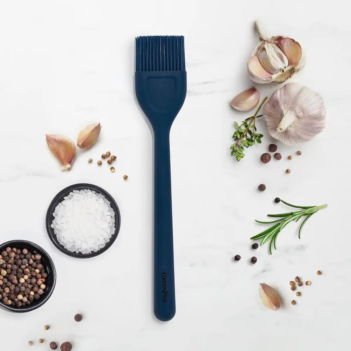 Platinum Silicone Basting Brush | Navy