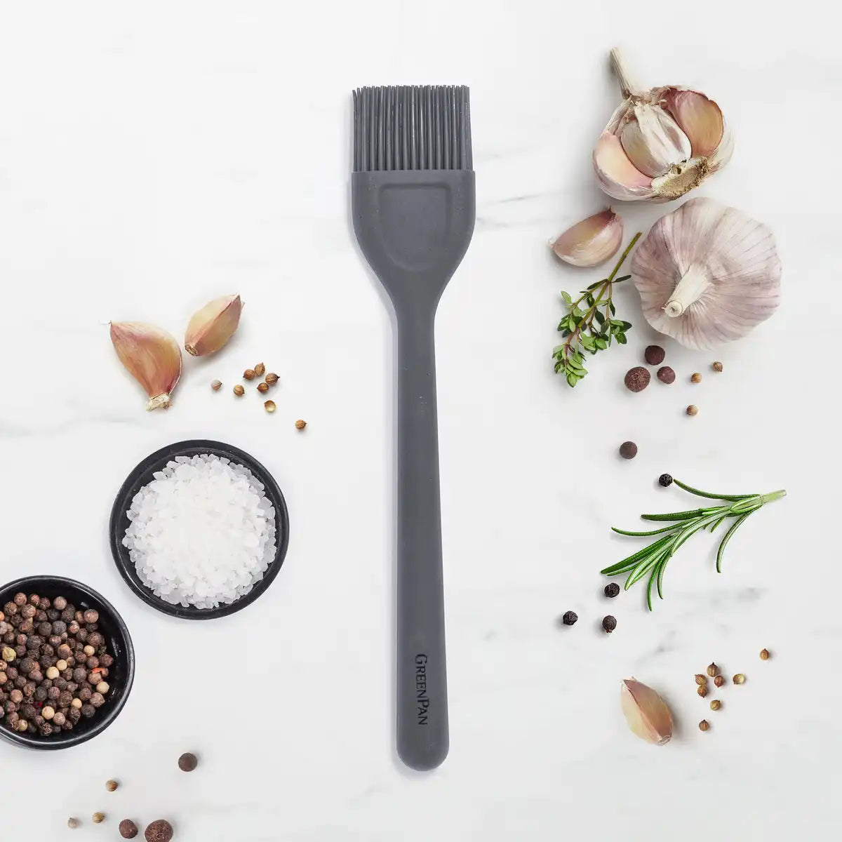 Platinum Silicone Basting Brush | Gray