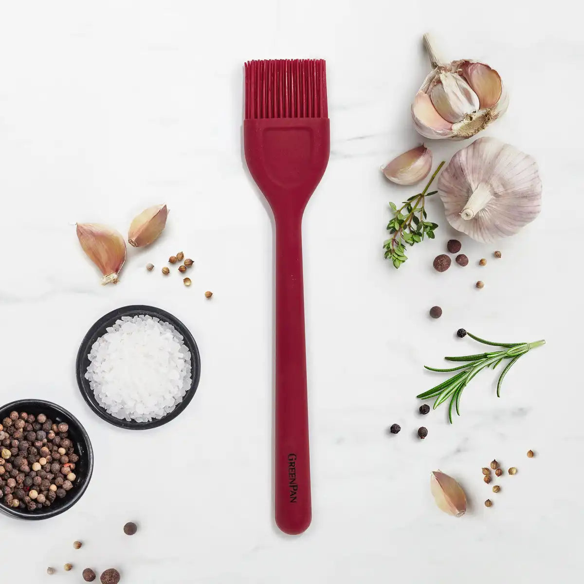 Platinum Silicone Basting Brush | Gray