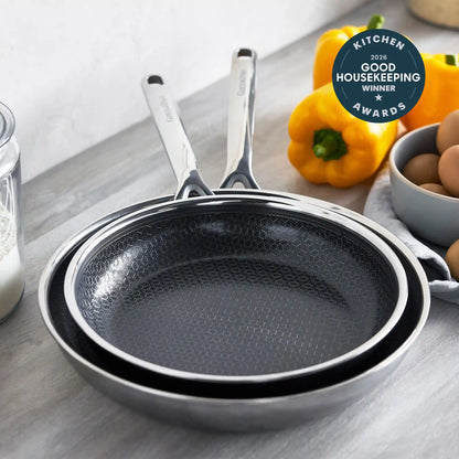 Spectra Thermobond Hybrid Ceramic Nonstick 10" and 12" Frypan Set