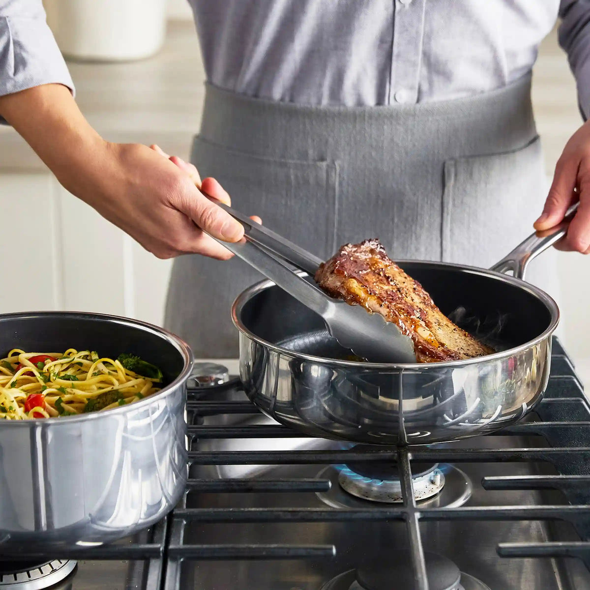 Spectra Thermobond Hybrid Ceramic Nonstick 12-Piece Cookware Set