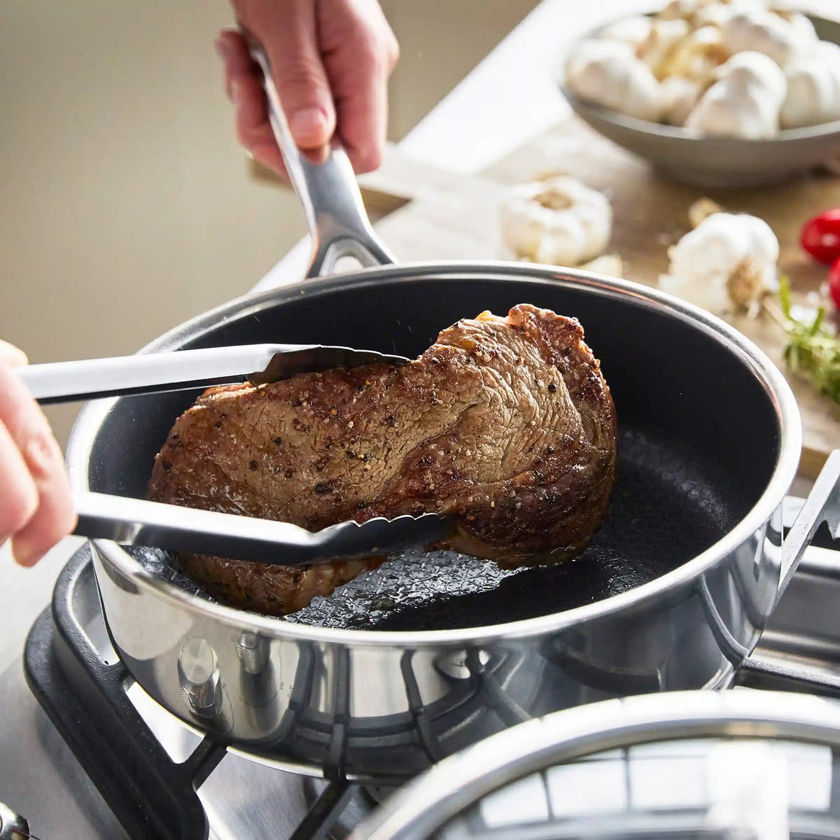 Spectra Thermobond Hybrid Ceramic Nonstick 12-Piece Cookware Set