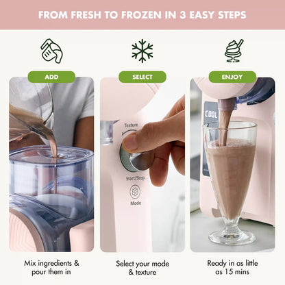 Frost Classic 15-in-1 Ice Cream & Frozen Drink Maker | Cotton Candy