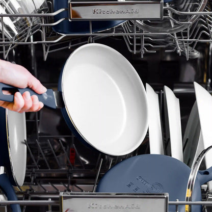 Dover Ceramic Nonstick 12-Piece Cookware Set | Oxford Blue