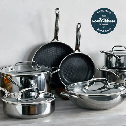 Spectra Thermobond Hybrid Ceramic Nonstick 12-Piece Cookware Set