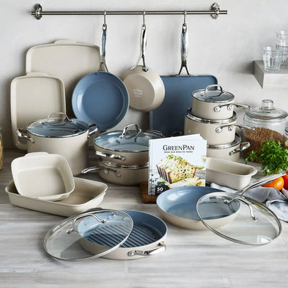 Valencia Pro and Premiere Ovenware 24-Piece Set | Taupe