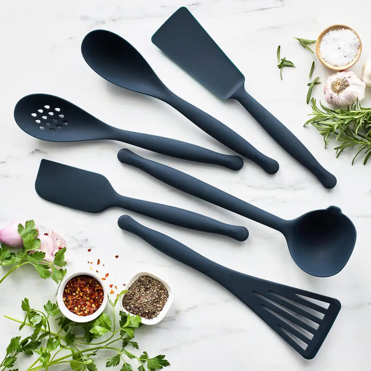 Premiere Silicone Tasting Spoon | Oxford Blue