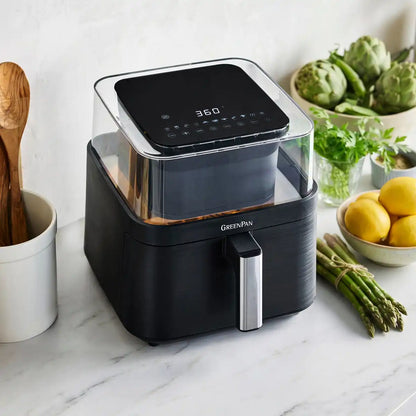 Bistro 7-Quart 360° Clear View Air Fryer