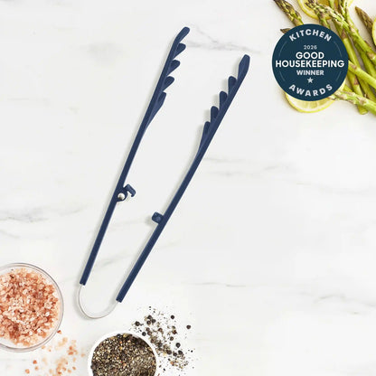 Premiere Silicone Locking Pasta Tongs | Oxford Blue