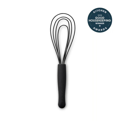 Premiere Silicone Flat Whisk | Black