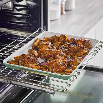 Reserve Bakeware 13" x 18" Half Sheet Pan | Sage