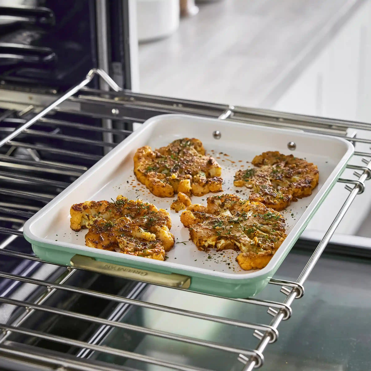 Reserve Bakeware 2-Piece Sheet Pan Set | Sage