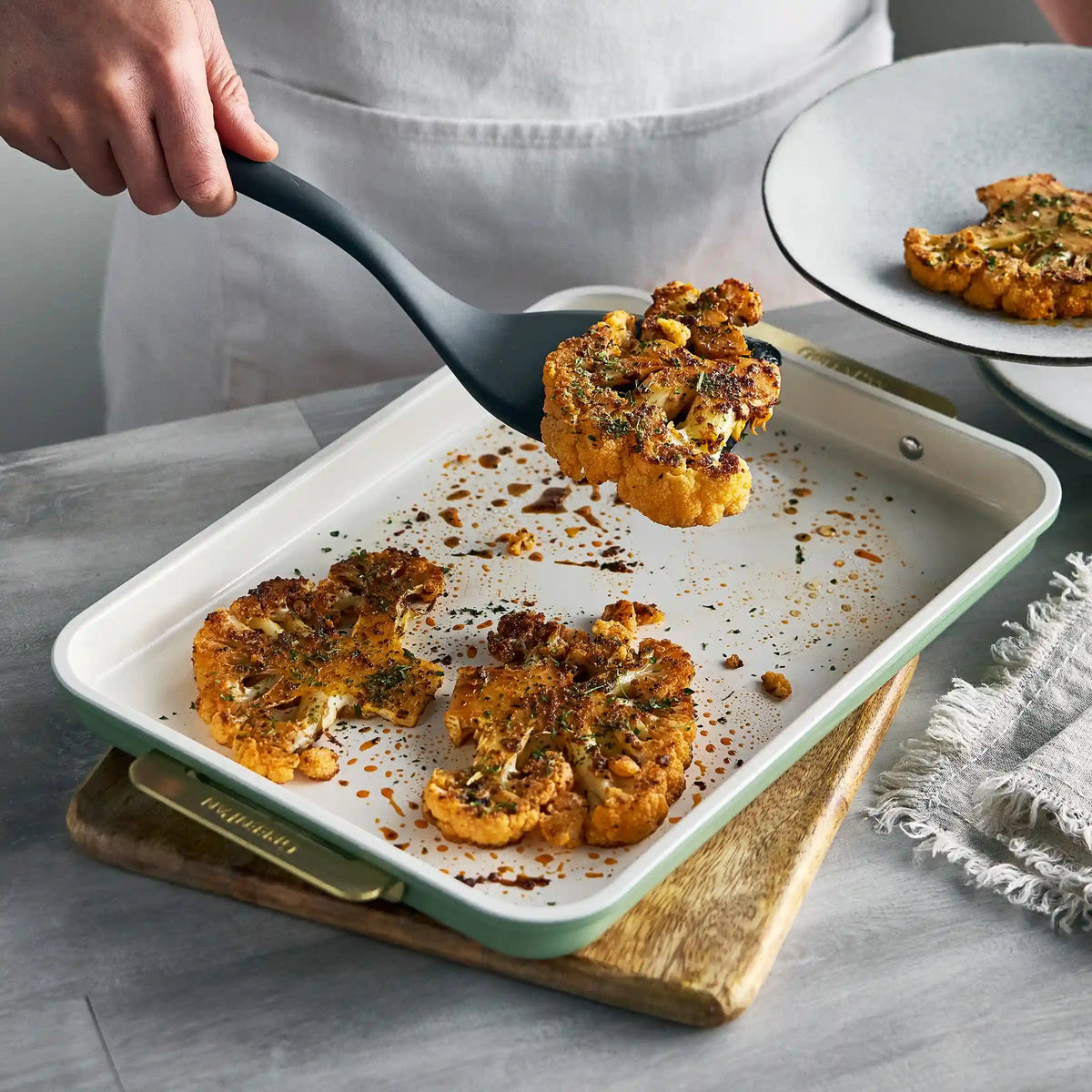 Reserve Bakeware 13" x 9" Quarter Sheet Pan | Sage