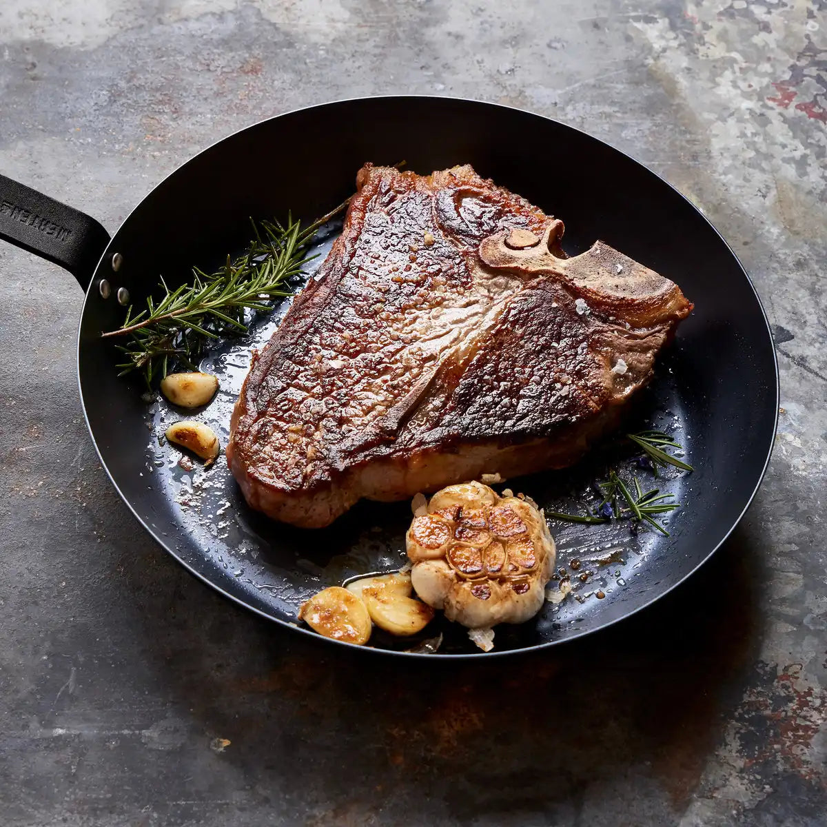Merten & Storck Carbon Steel 8" Frypan