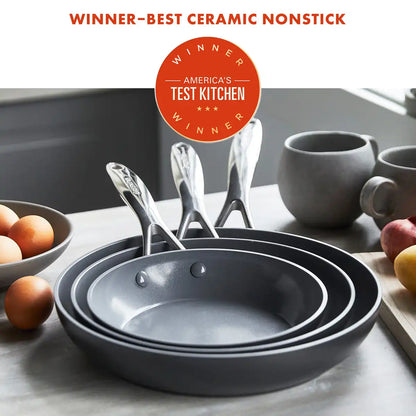 Valencia Pro Ceramic Nonstick 9-Piece Cookware Set
