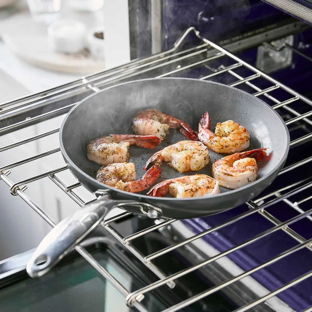 Valencia Pro Ceramic Nonstick 19-Piece Cookware Set | Gray