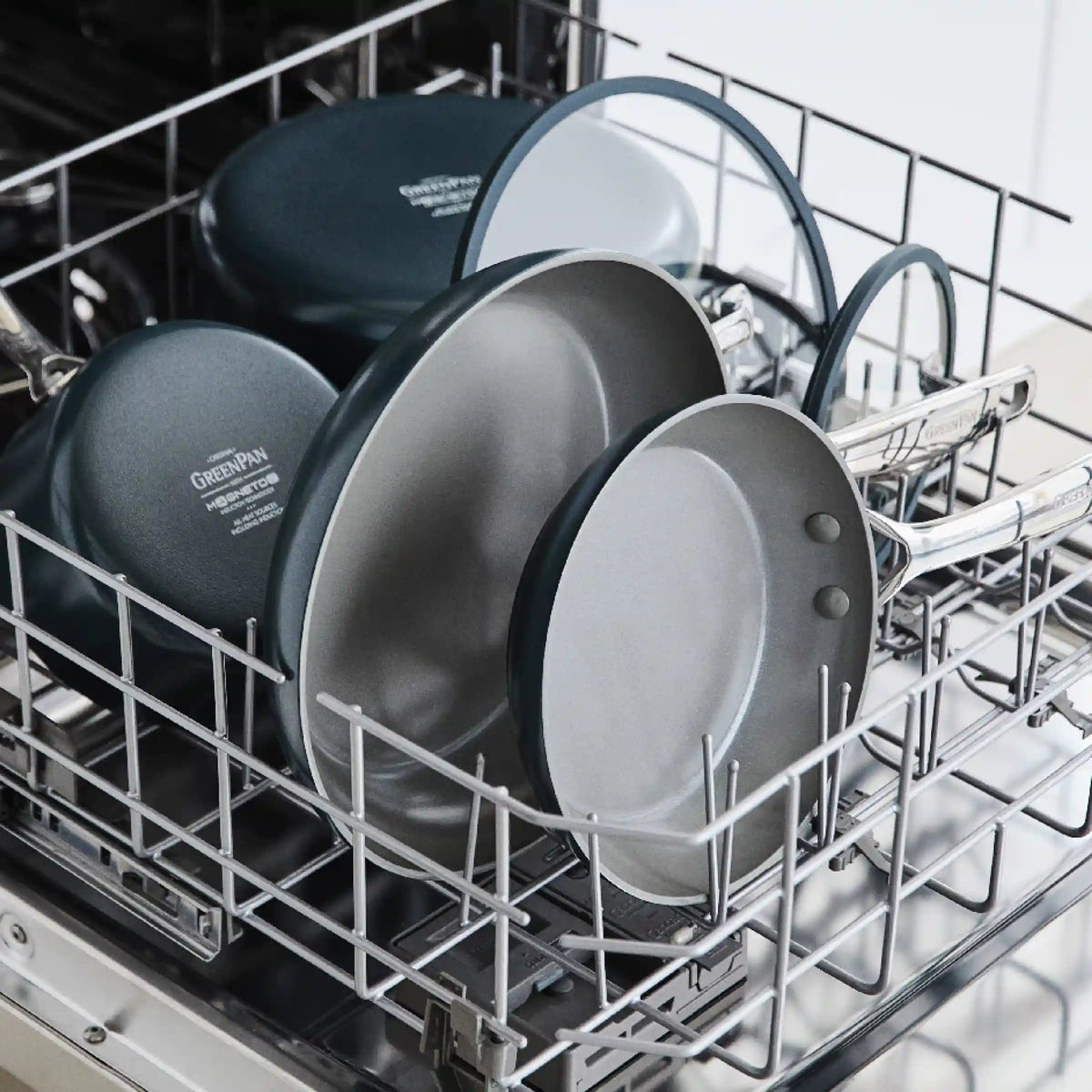 Eras Ceramic Nonstick 11-Piece Cookware Set | Slate
