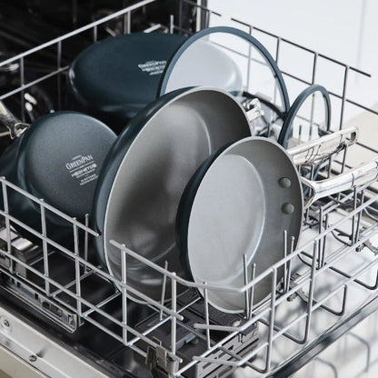 Eras Ceramic Nonstick 11-Piece Cookware Set | Slate