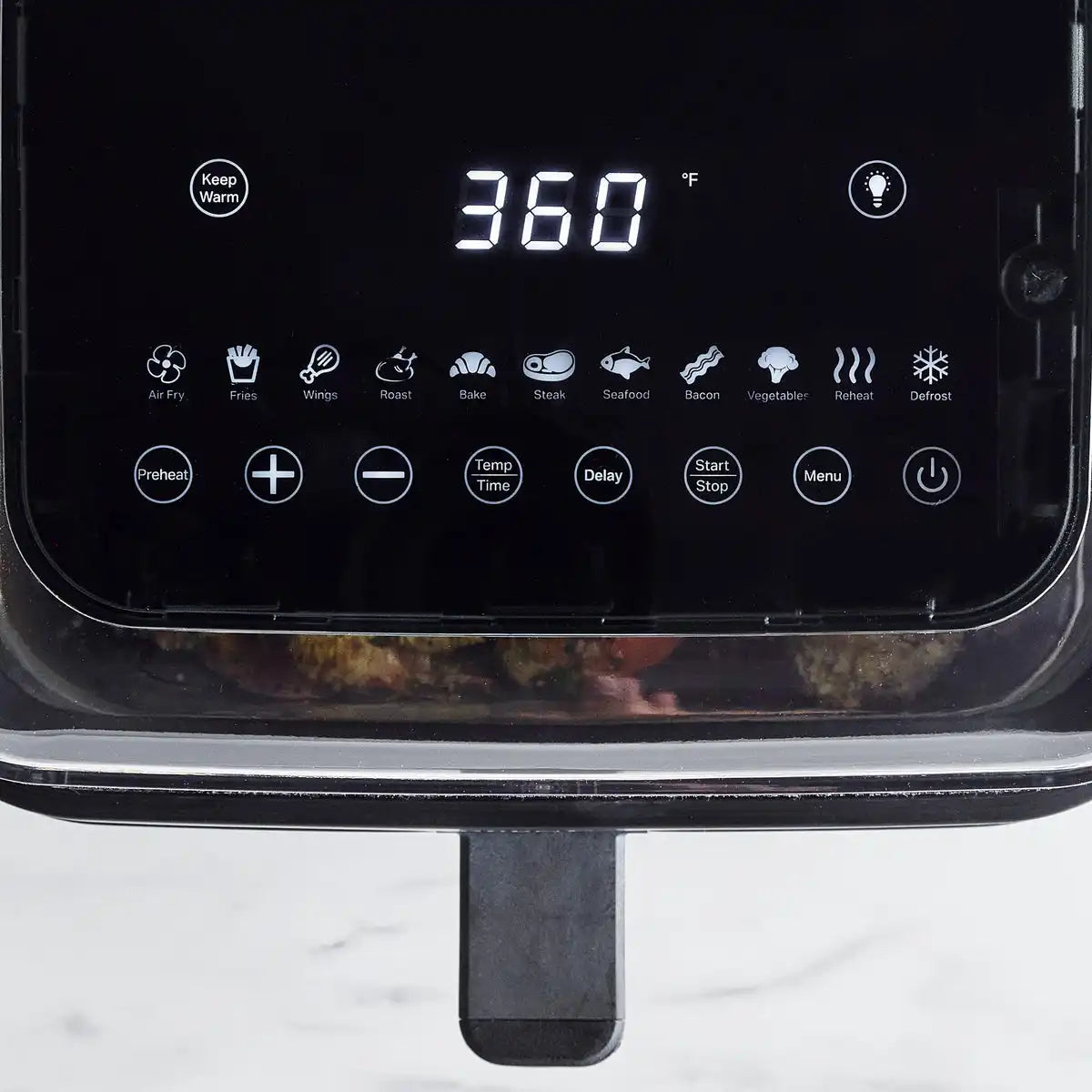 Bistro 7-Quart 360° Clear View Air Fryer