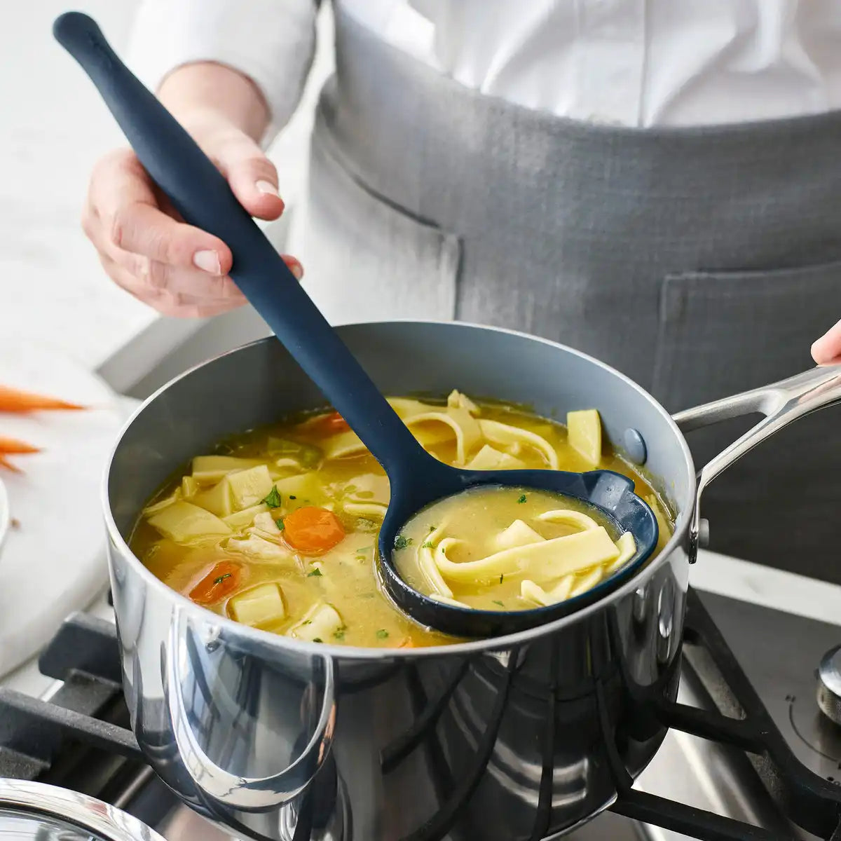 Premiere Silicone Ladle | Oxford Blue