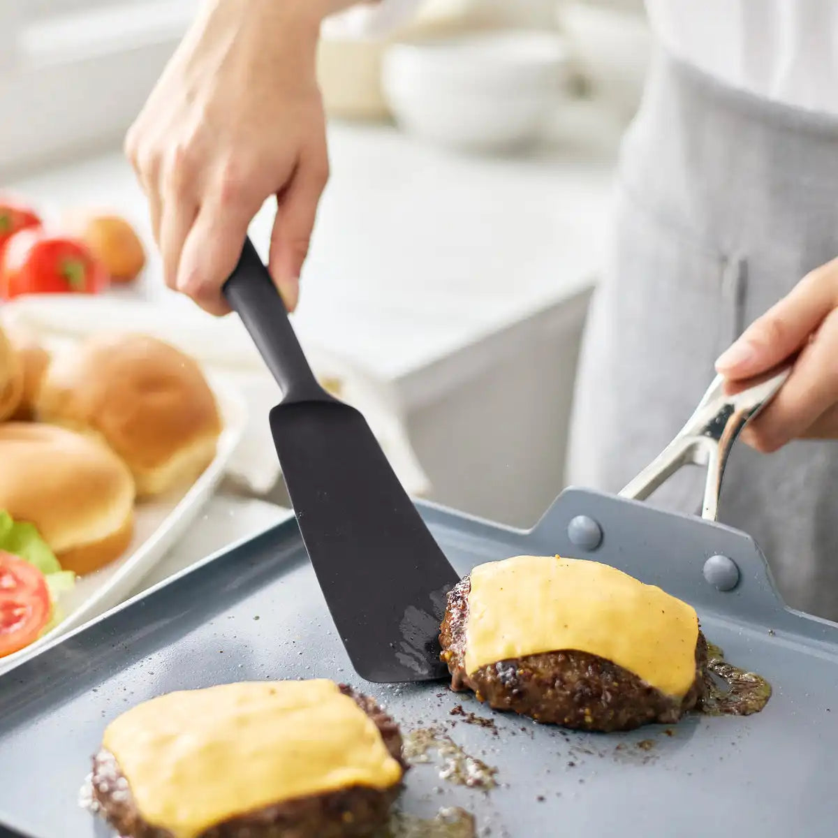 Premiere Silicone Burger Turner | Black