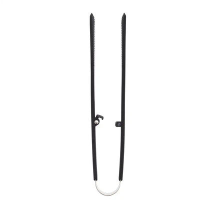 Premiere Silicone Wide Tongs | Black
