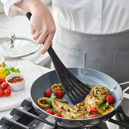 Premiere Silicone 8-Piece Utensil and Crock Set | Black