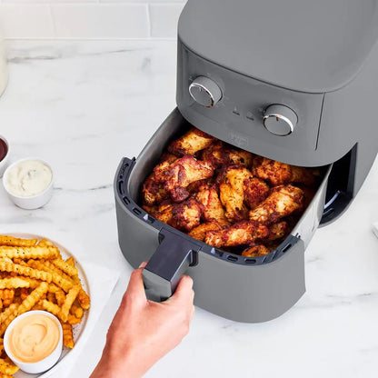 GreenLife 4.5-Quart EZ Air Fryer | Graphite