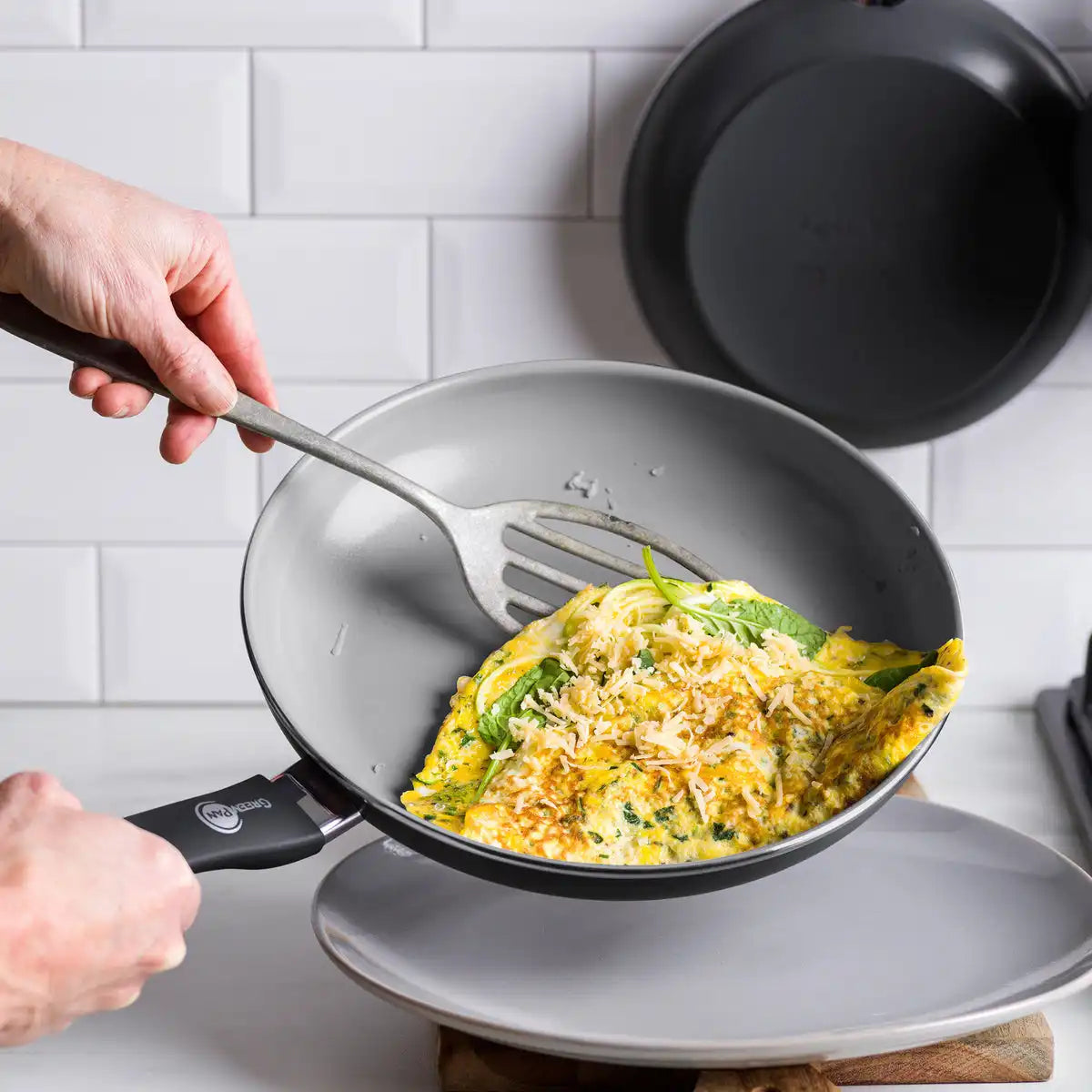 Dover Ceramic Nonstick 8" and 10" Frypan Set | Black