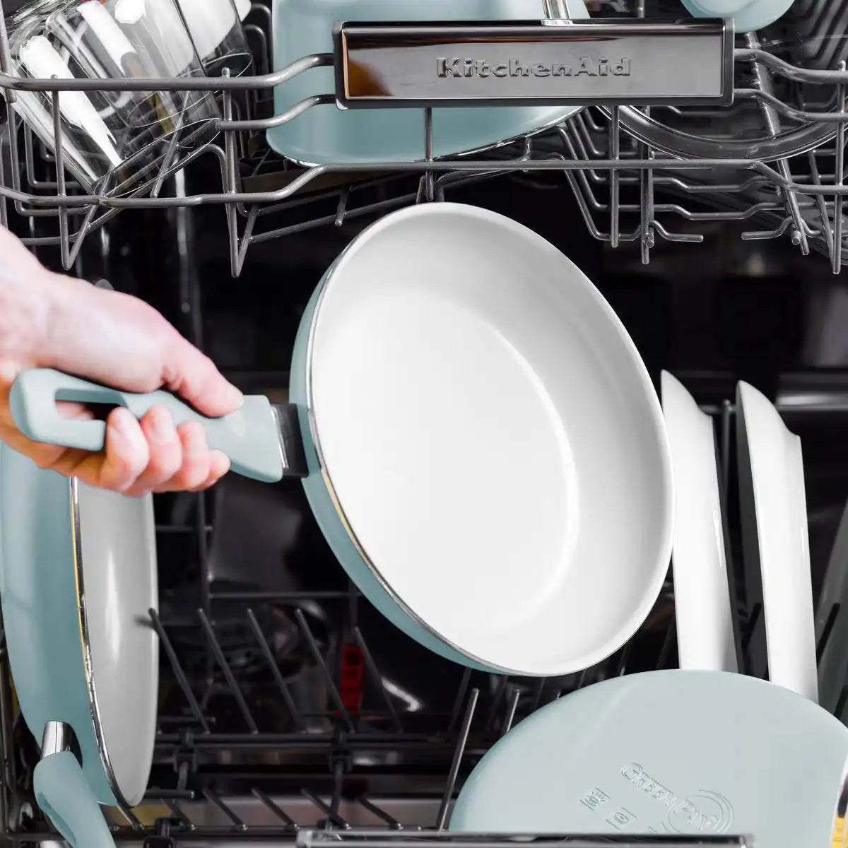 Dover Ceramic Nonstick 8" Frypan with Spatula | Blue Haze