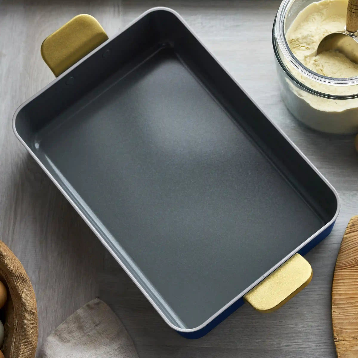 Stanley Tucci™ Ceramic Nonstick Lasagna Pan | Marino Blue