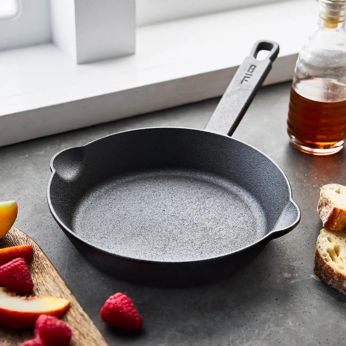 Bobby Flay by GreenPan 6-Piece Cast Iron Set with Bobby at Home Cookbook