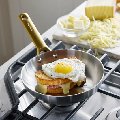 Reserve Stainless Steel 8", 10" and 12" Frypan Set