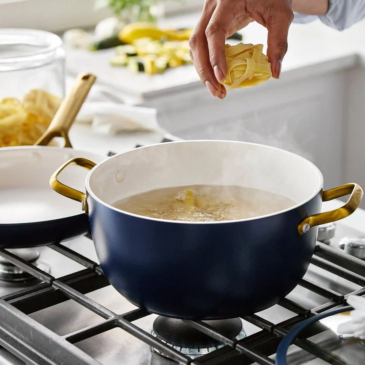 Reserve Pro Ceramic Nonstick 11-Piece Cookware Set | Twilight