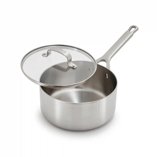 Bobby Flay by GreenPan Chef Series Uncoated Stainless Steel 3-Quart Saucepan