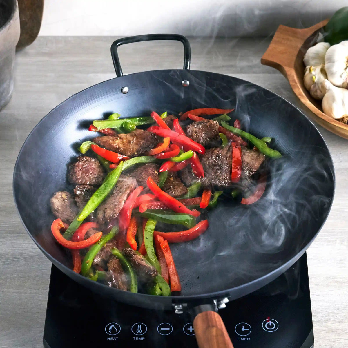 Kyoto Carbon Steel 12" Wok