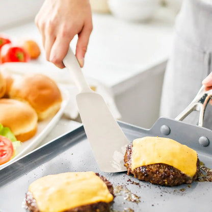 Premiere Silicone 8-Piece Utensil and Crock Set | Bisque
