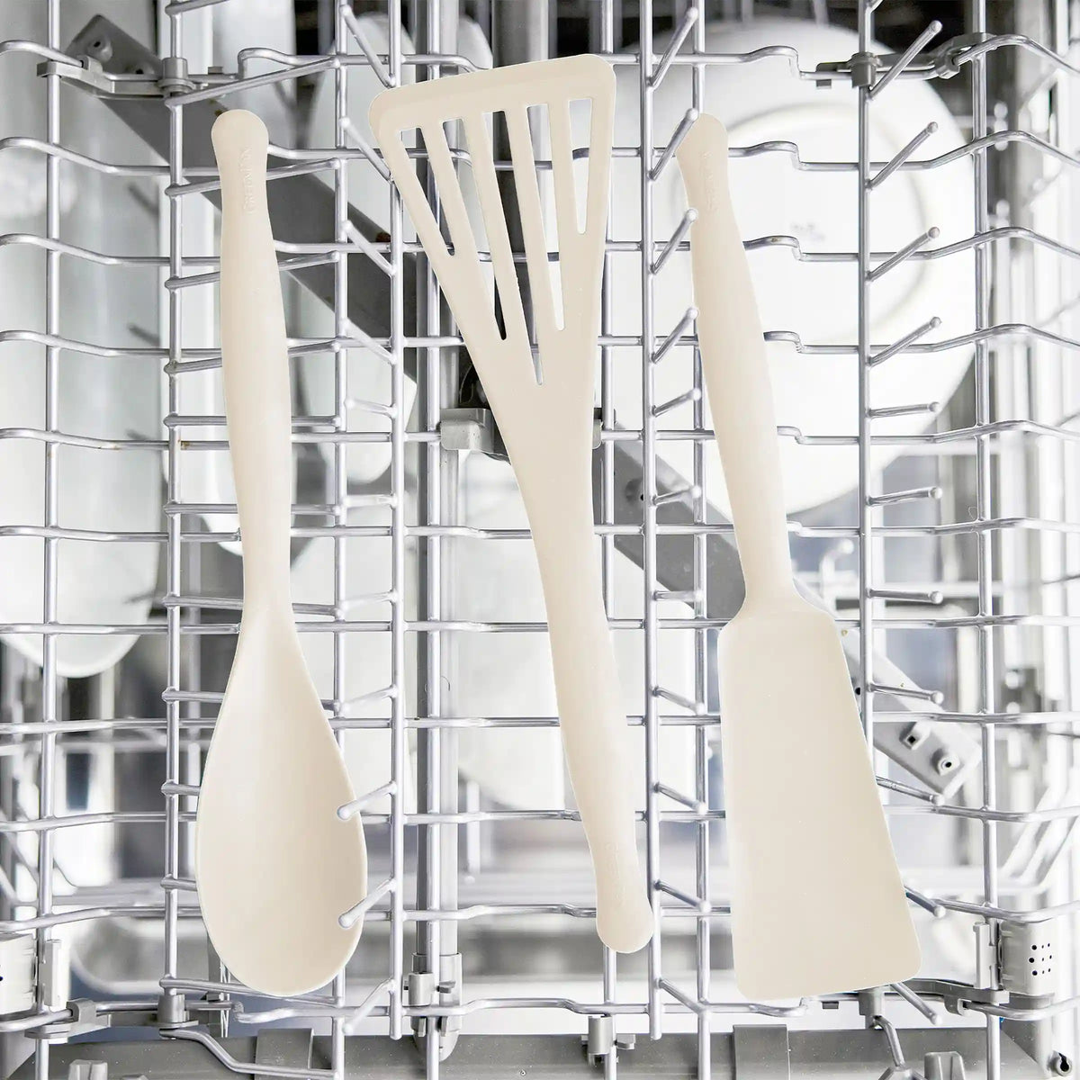 Premiere Silicone 6-Piece Utensil Set | Bisque